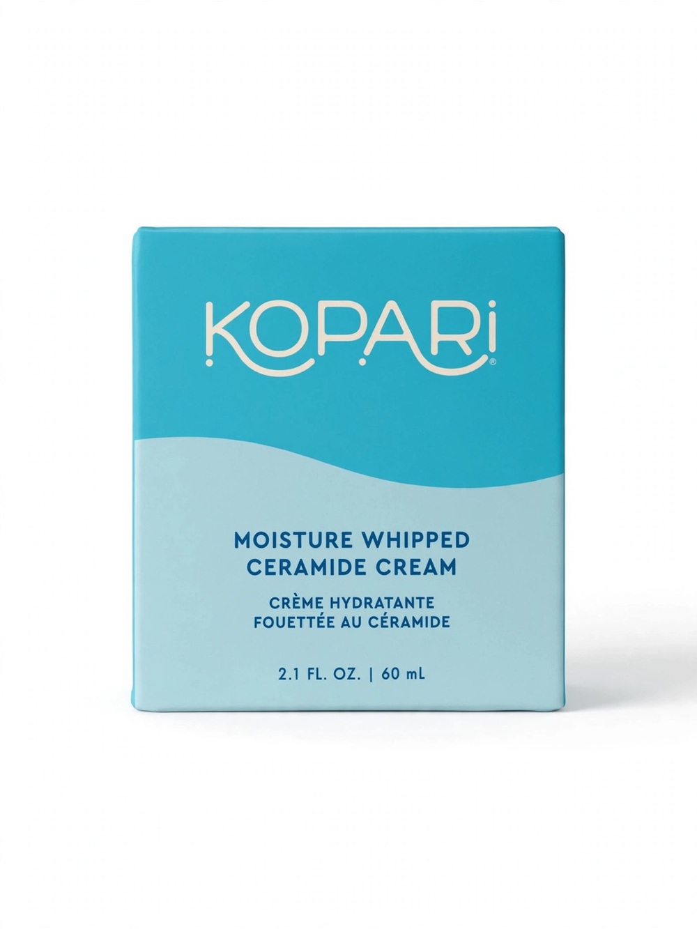 Kopari Two-Tone Blue Moisture Whipped Ceramide Cream